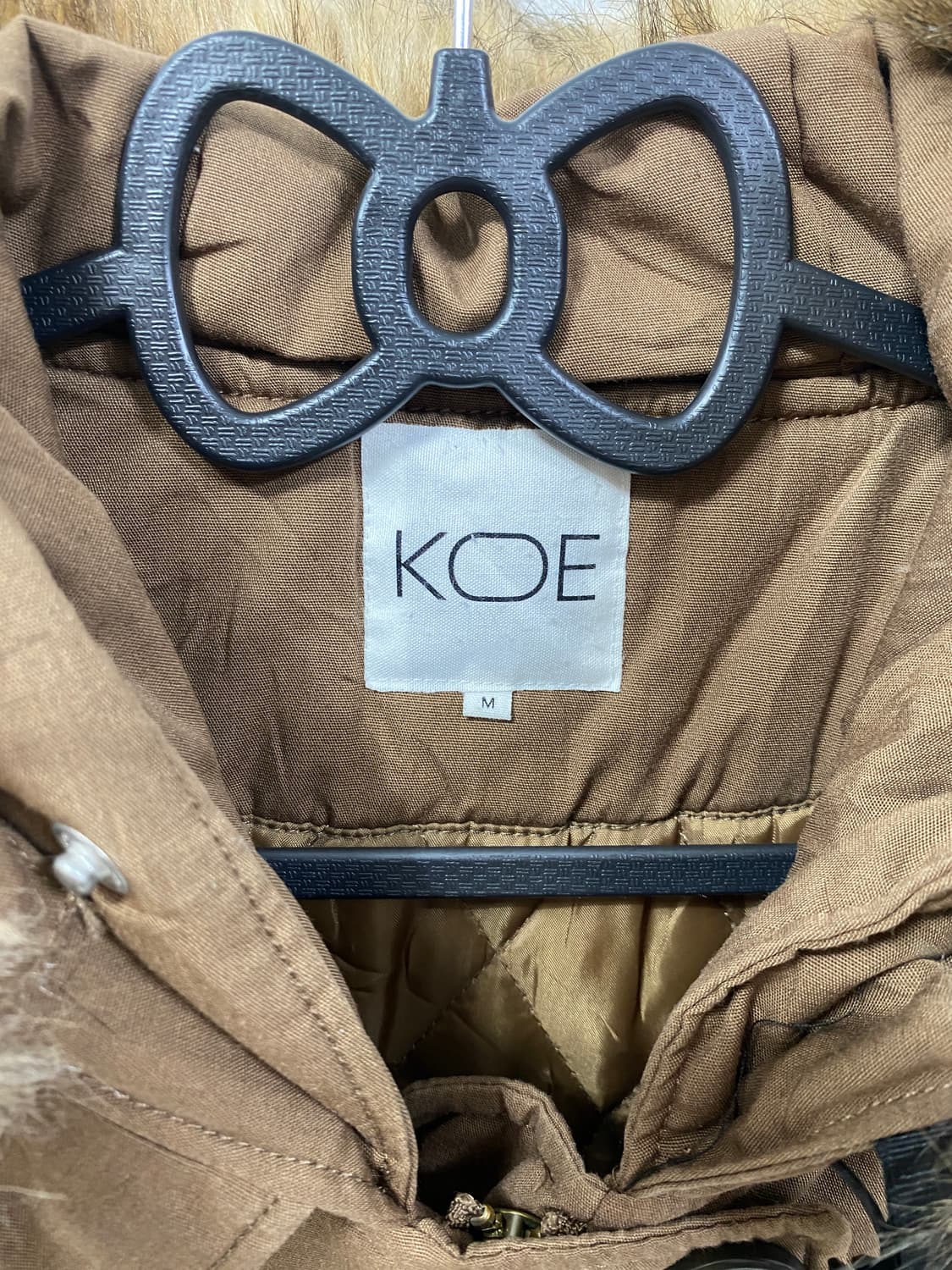 [KOE] 울프죠 y2k 브라운 야상 자켓 상품이미지8