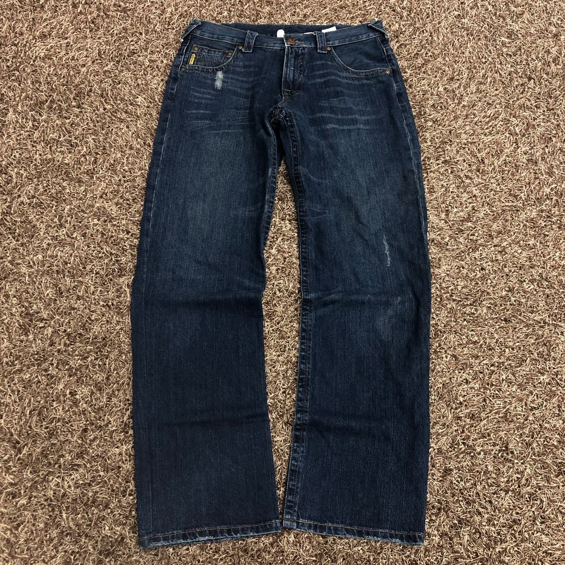 아르마니 진스 페인팅 워시드 데님 팬츠 상품이미지3