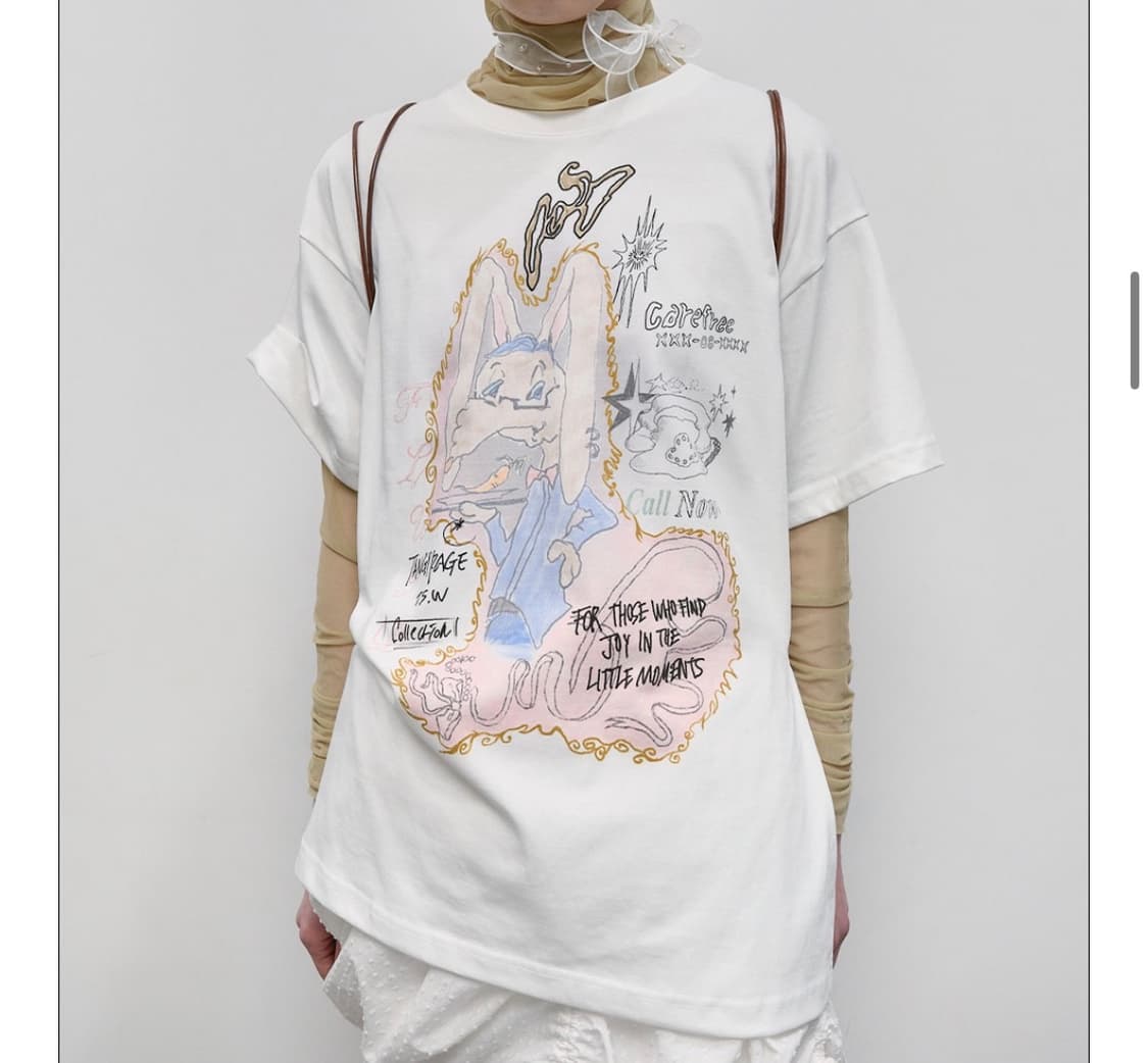 타입서비스 래빗 티셔츠 상품이미지1