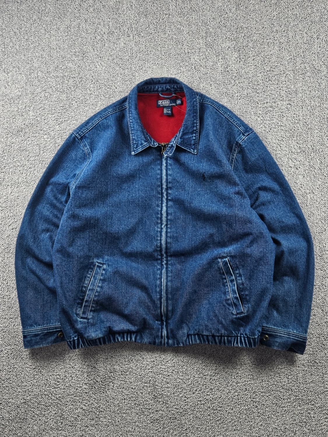 폴로랄프로렌 데님 레드라이닝 블루종 자켓 ( 2XL ) / 10806 상품이미지1