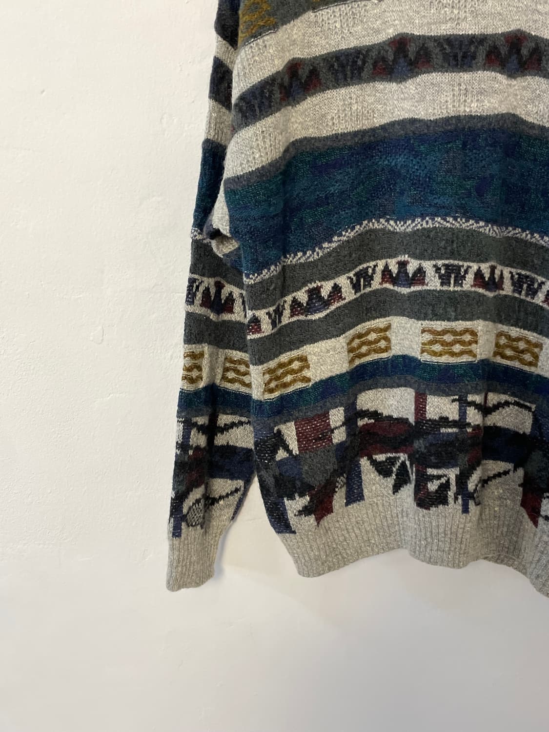 College 빈티지 니트  상품이미지3