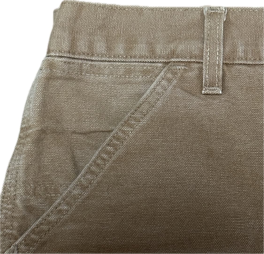 90s, 00s usa 칼하트 b25 워크 쇼츠 브라운 상품이미지3