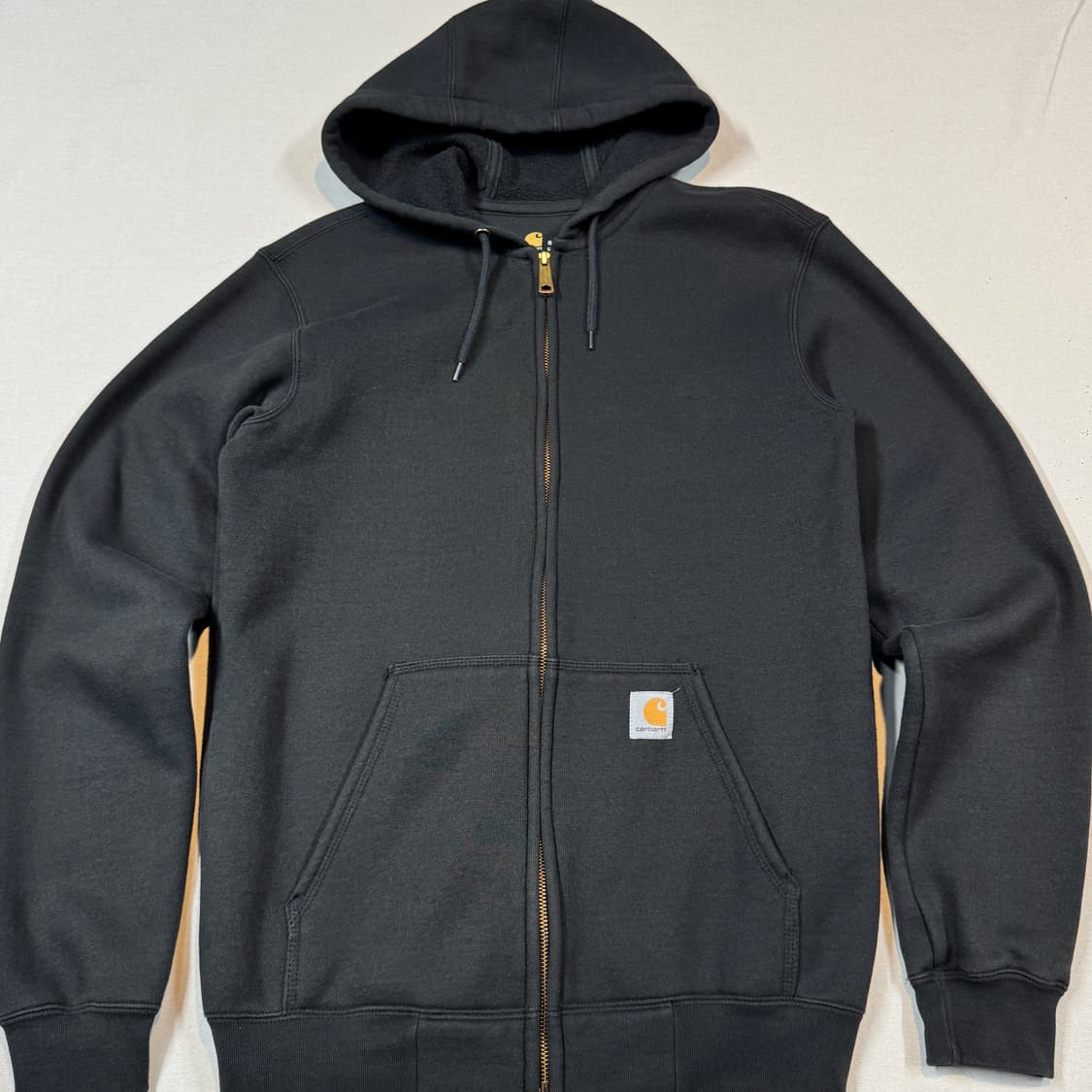 S) 칼하트 미드웨이트 오리지널핏 후드집업 블랙 상품이미지2