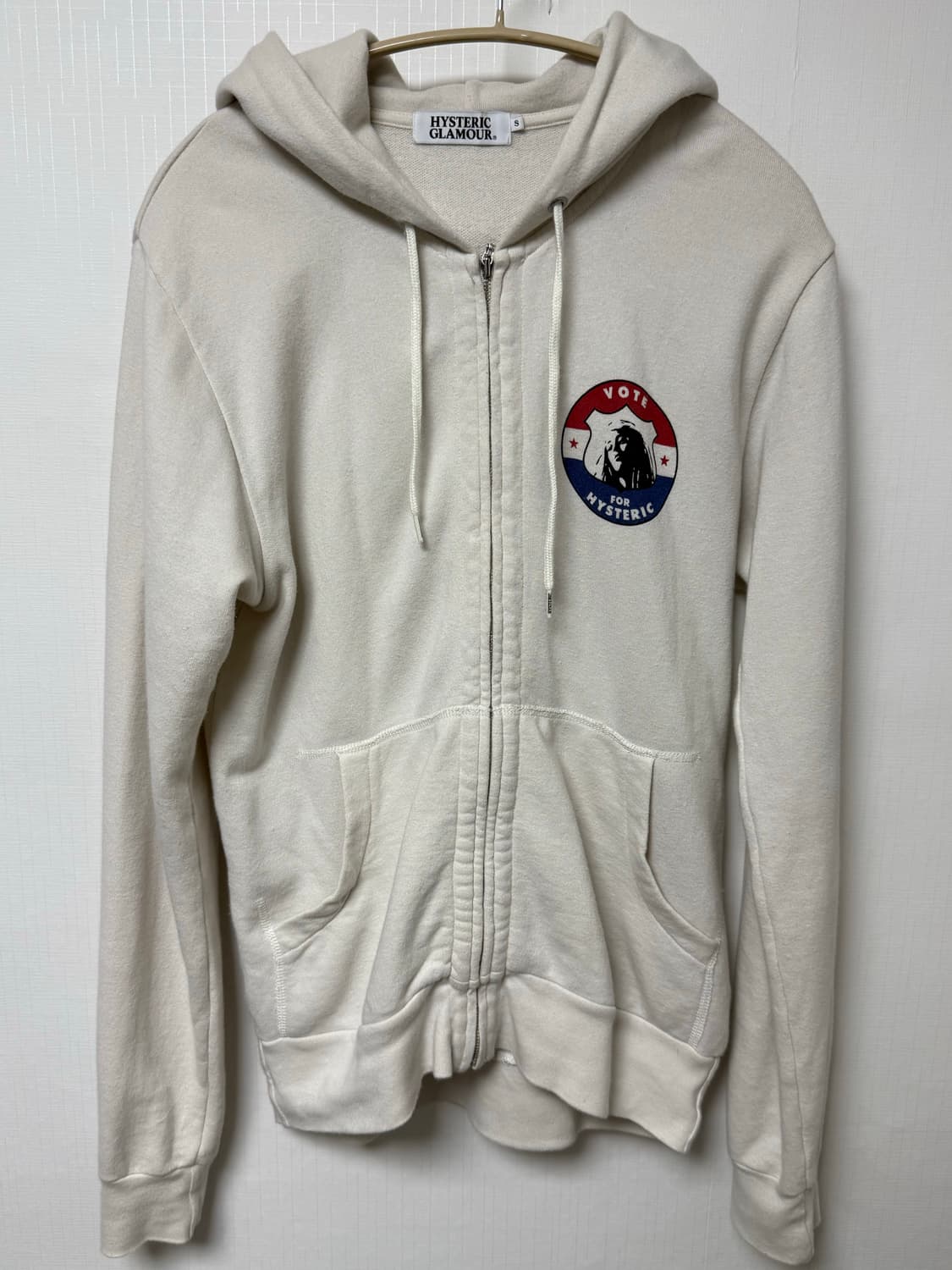 히스테릭글래머 면후드집업 상품이미지1