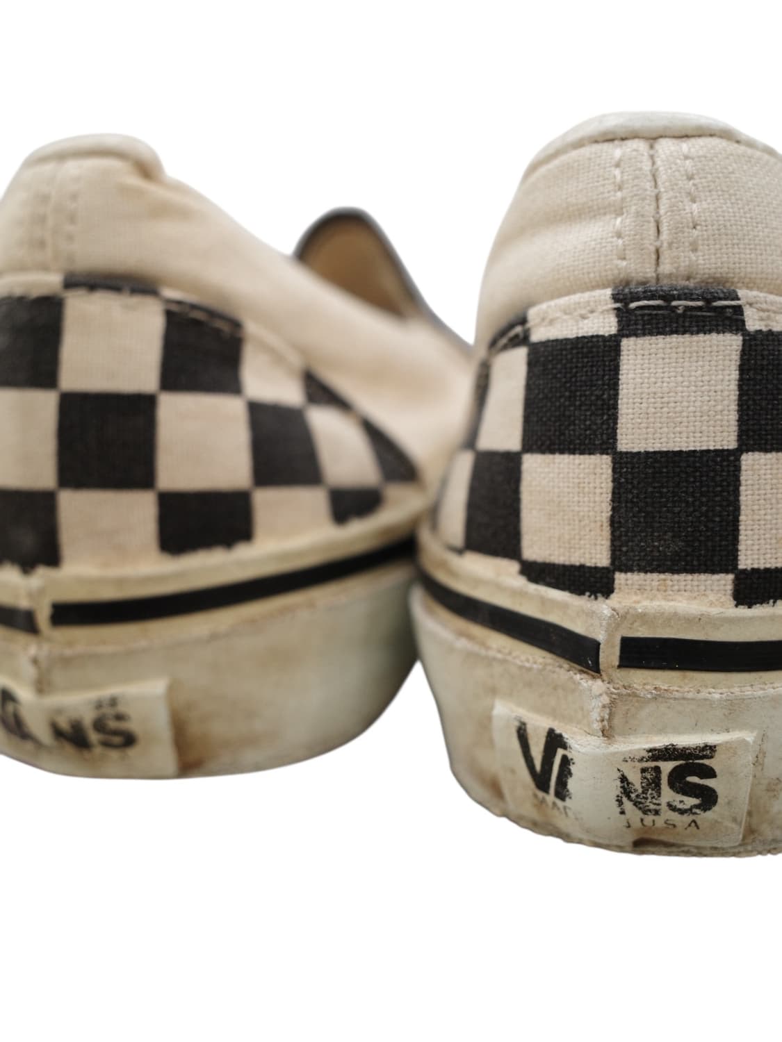 270)90‘s 빈티지 반스 체커보드 슬립온 상품이미지4