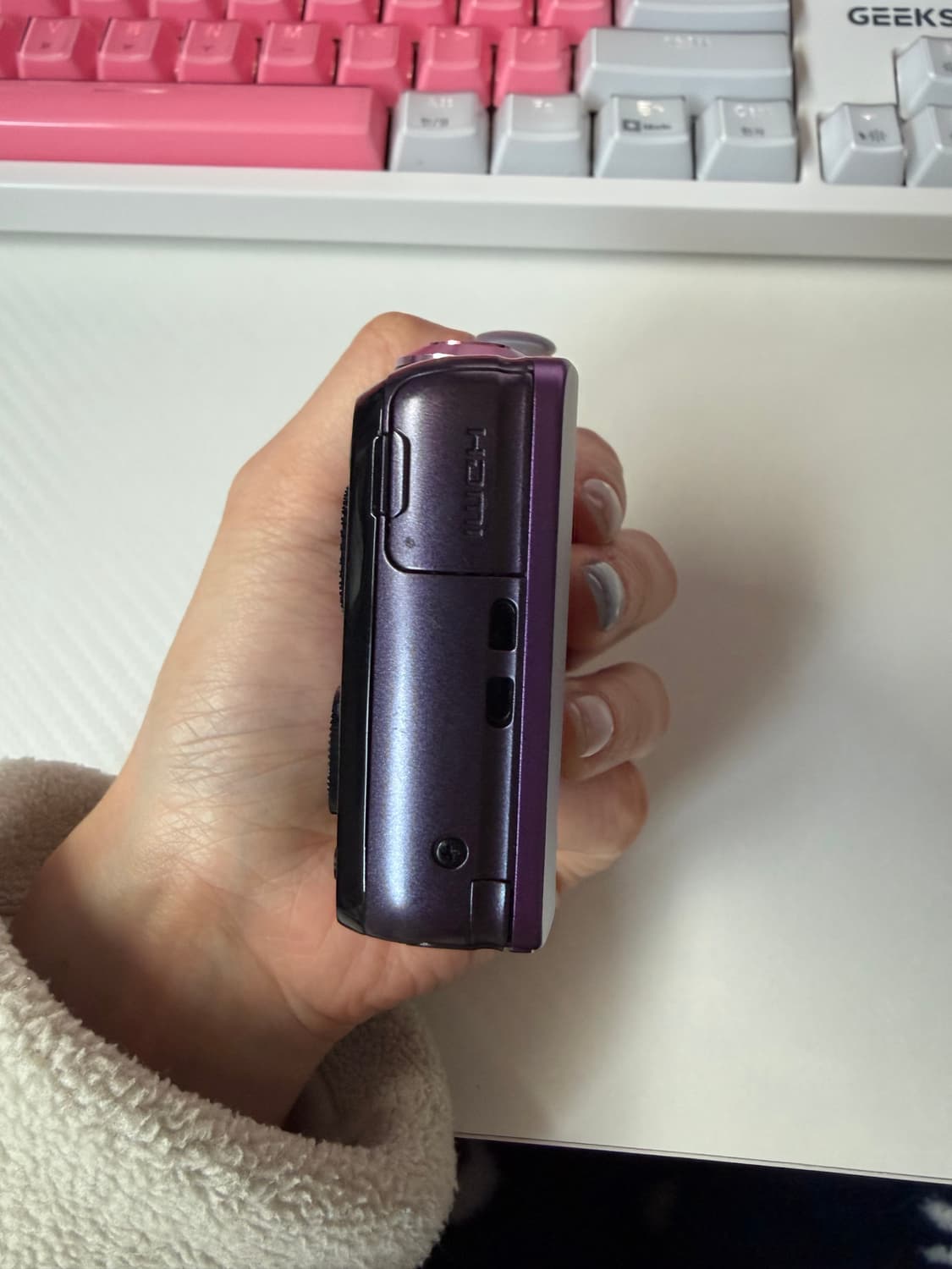 소니 사이버샷 DSC-WX10 바이올렛 빈티지디카 SONY 퍼플 카메라 상품이미지8