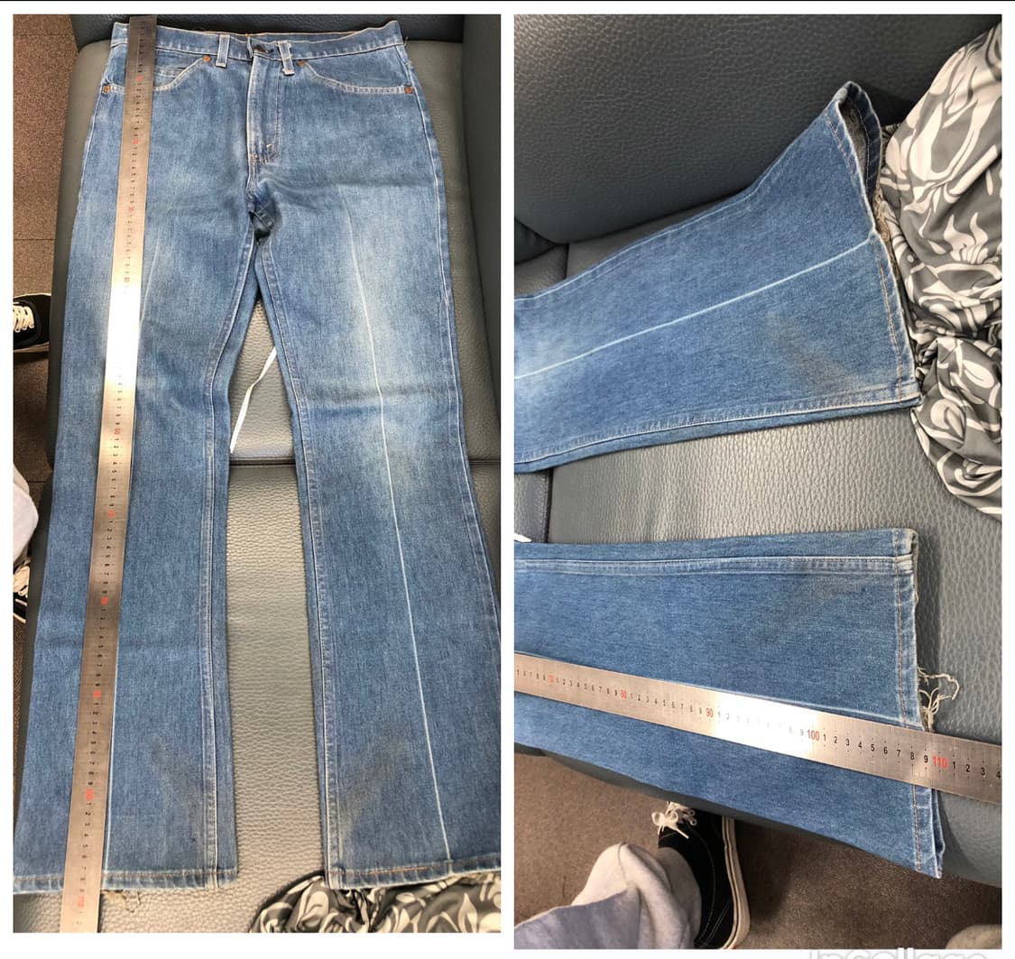 80s 리바이스 오렌지탭 517 부츠컷 USA 허리33 둘레82 상품이미지9