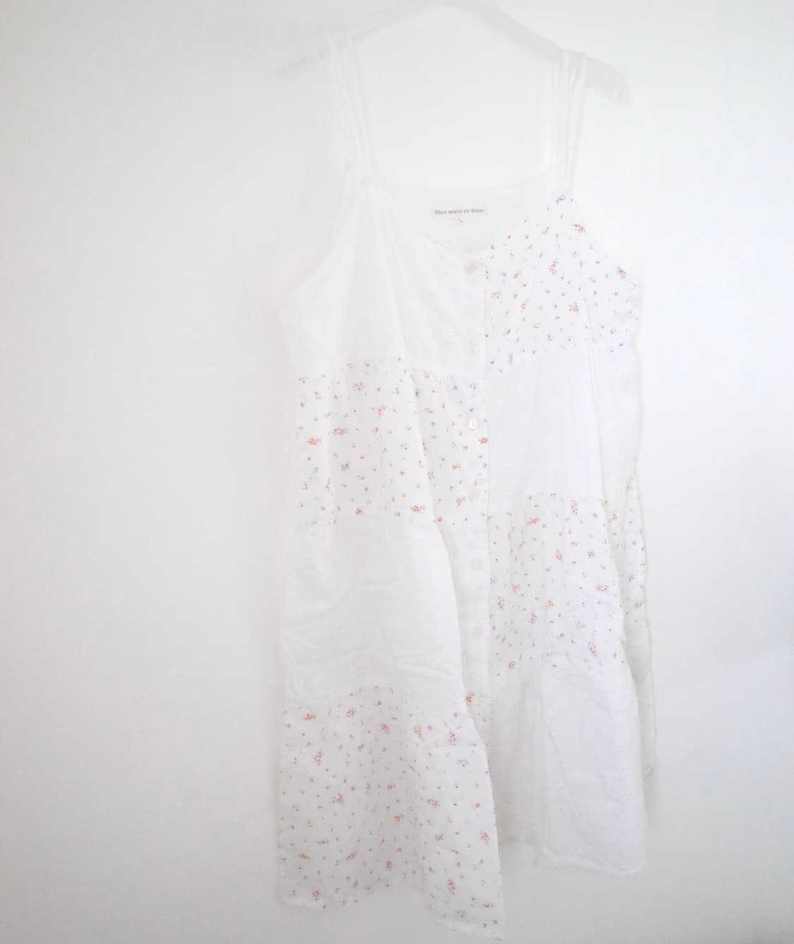 빈티지 패치워크 캉캉 블라우스 튜닉 모리걸 상품이미지2