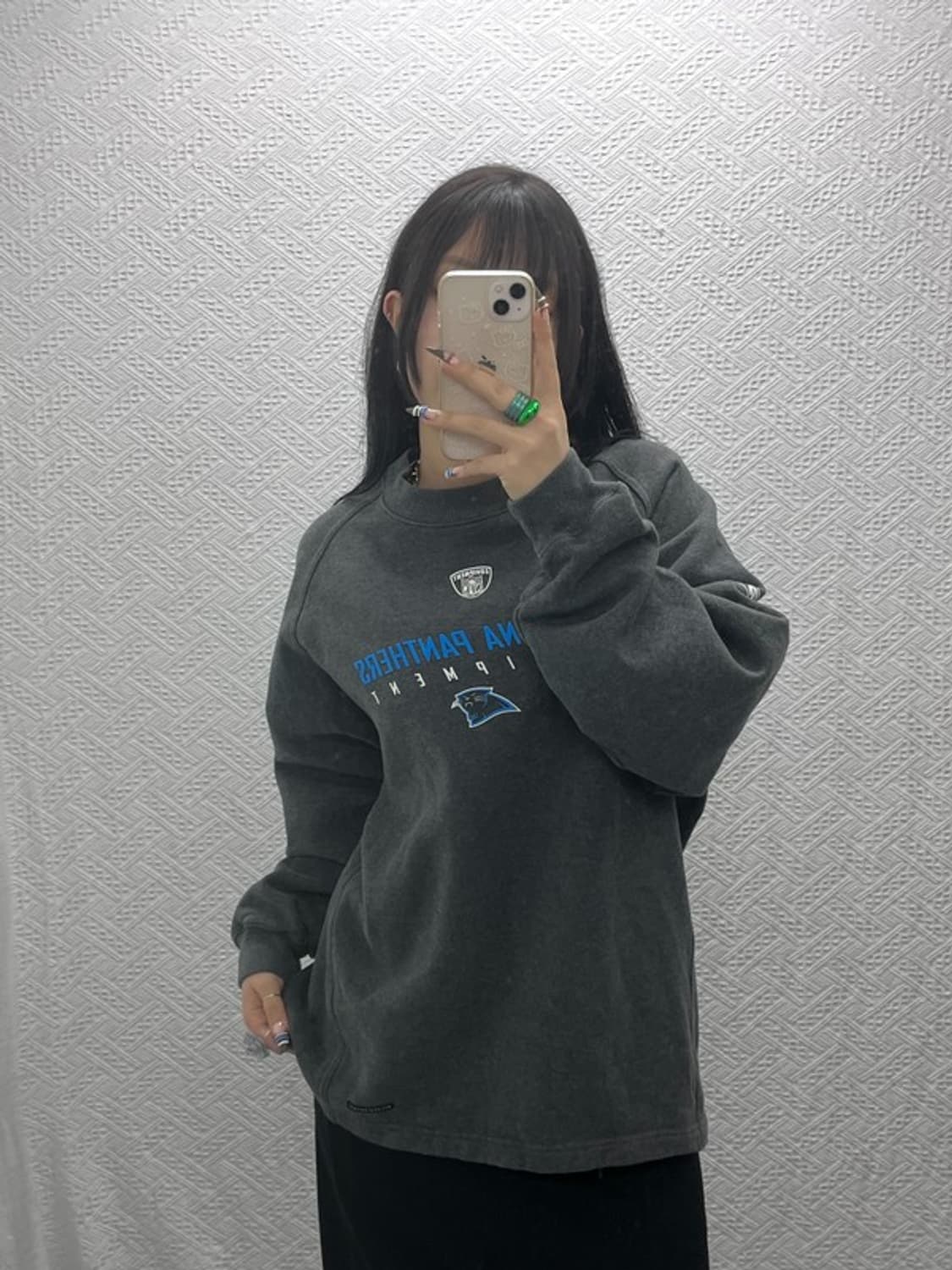 리복 NFL 어센틱 약기모 오버핏 스웻셔츠 맨투맨 105 C06311 상품이미지2