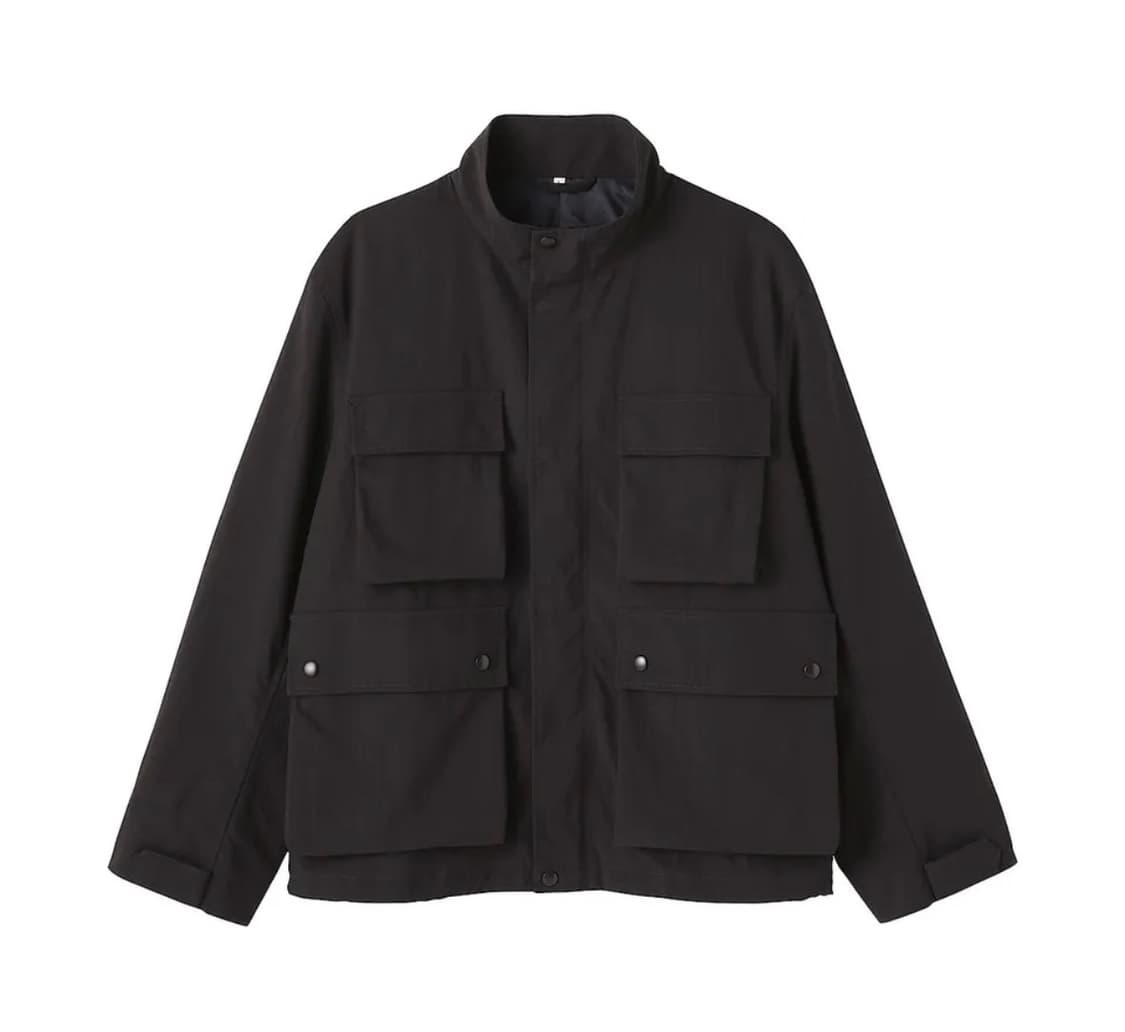 M사이즈) 무인양품 워크 블루종 상품이미지2