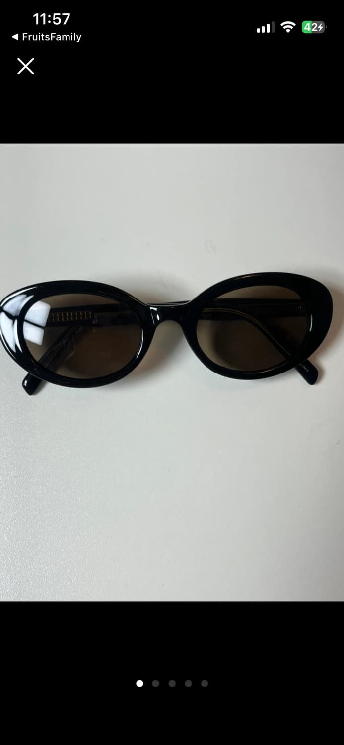 한글 블랙 선글라스 상품이미지1