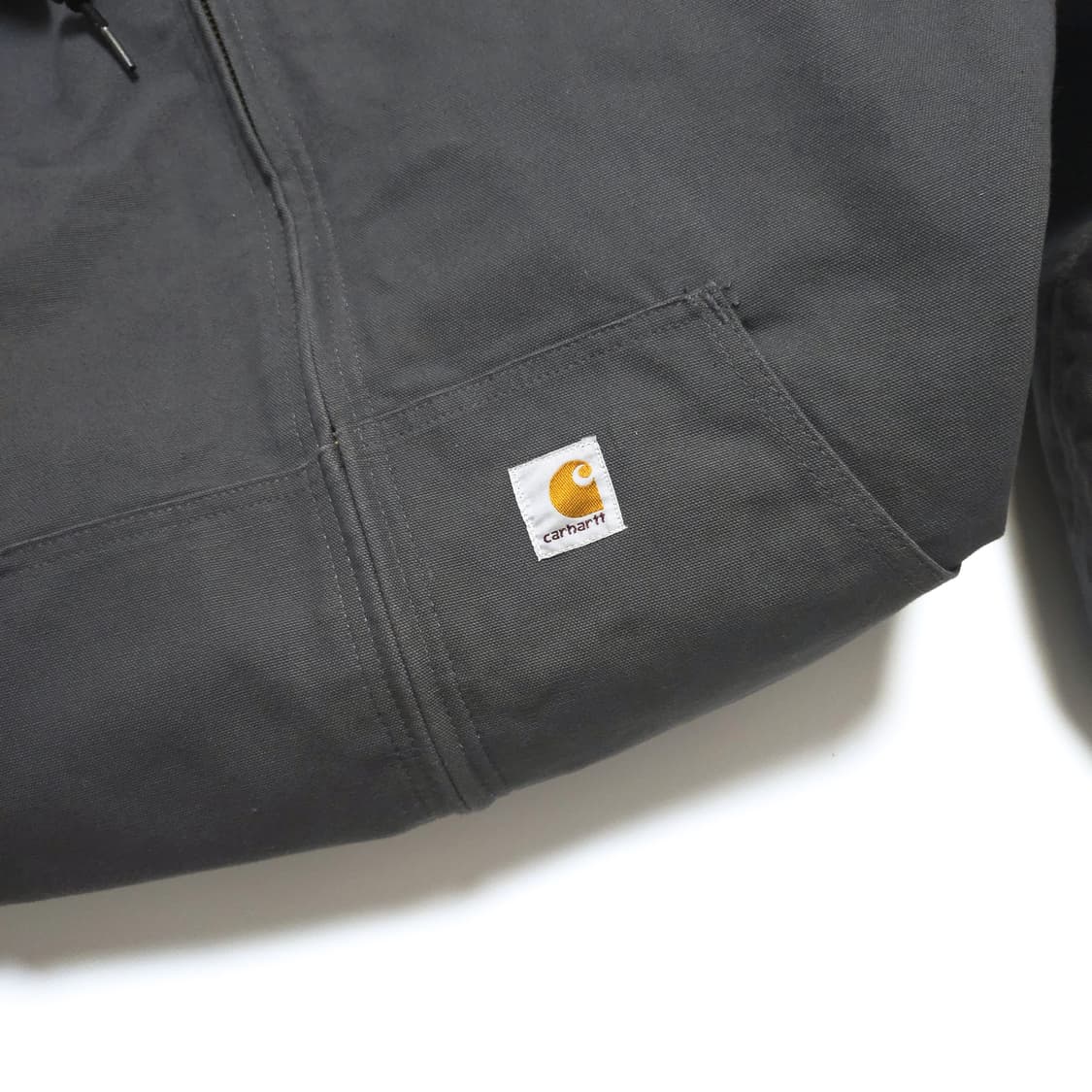 칼하트 OG USA J140 덕액티브 워크 자켓 그래블 상품이미지6