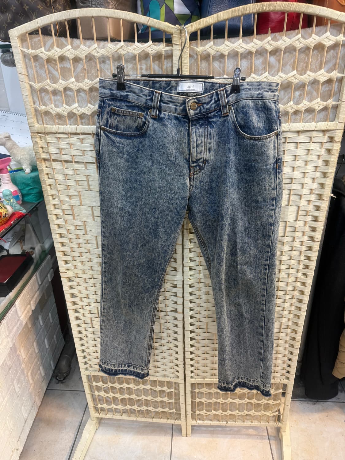 33 정품 아미 데님팬츠 팝니다 상품이미지1
