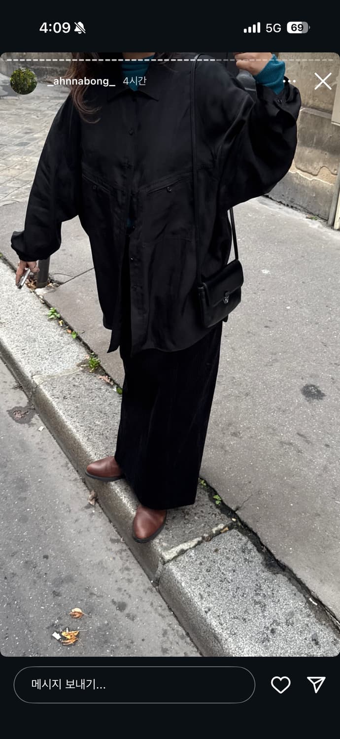 에토스 벨벳 밴딩 스커트 상품이미지3