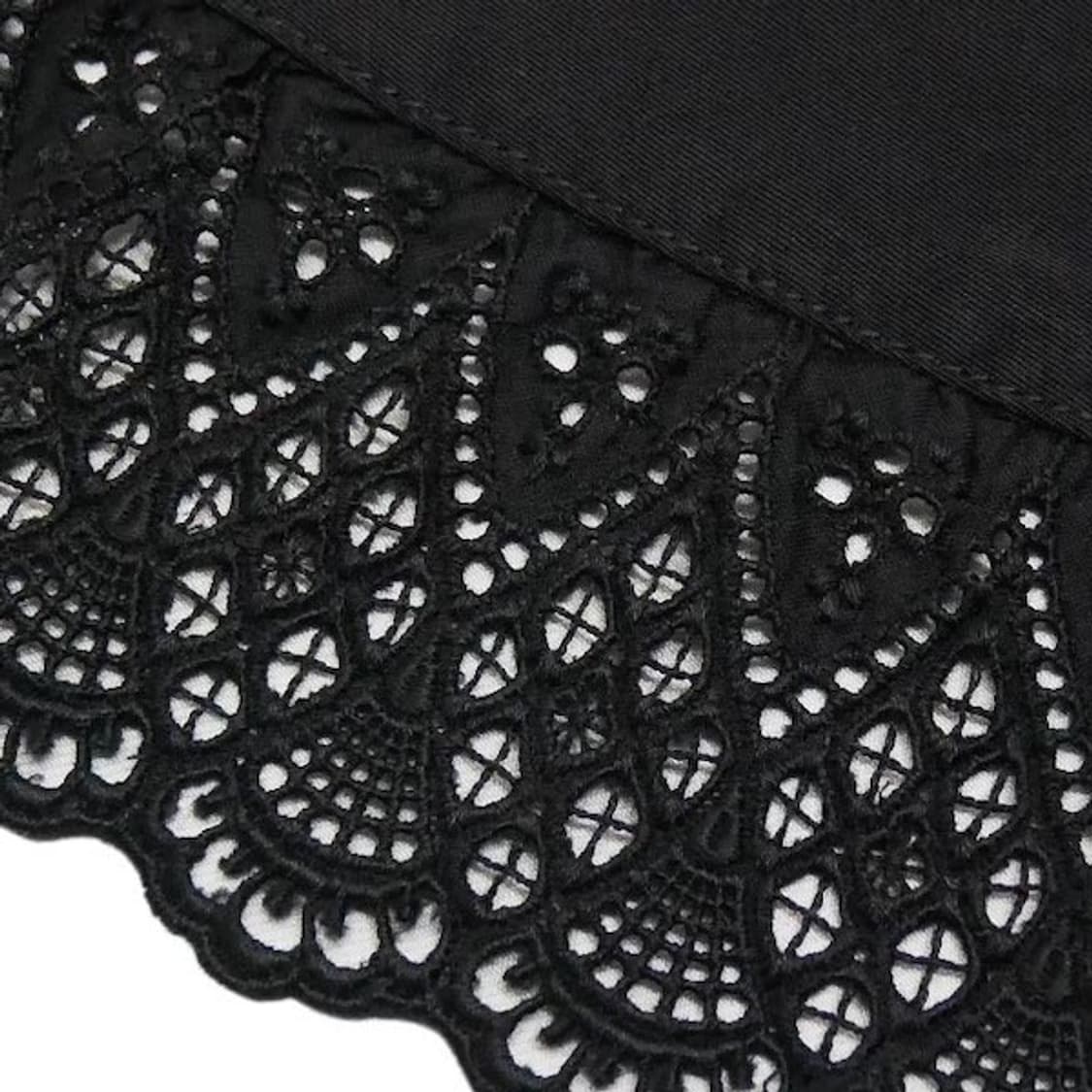 요지 야마모토 코튼 레이스 롱스커트 상품이미지8