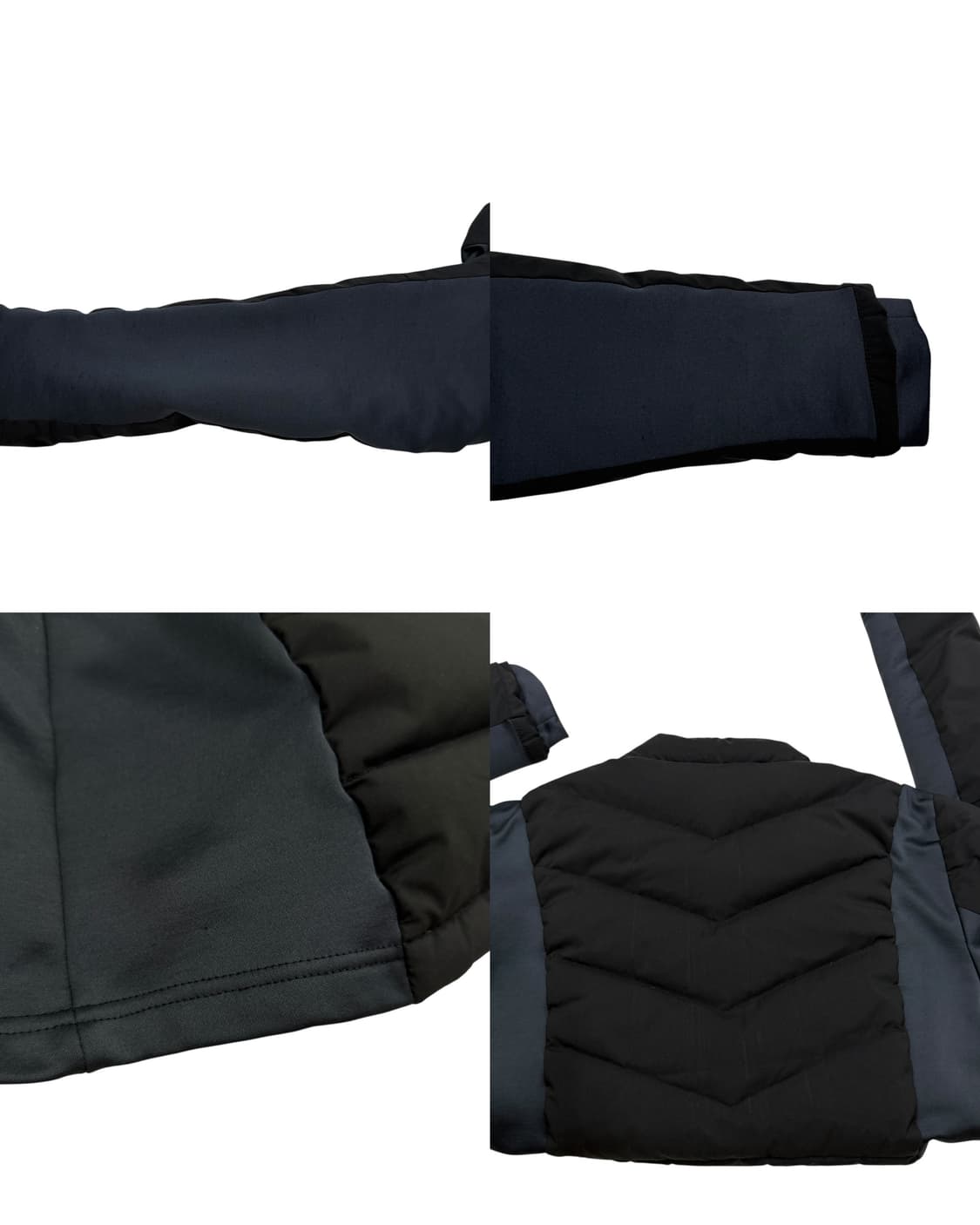 에드하디 여성 퀄팅 구스 패딩 자켓 블랙 95 M 상품이미지6