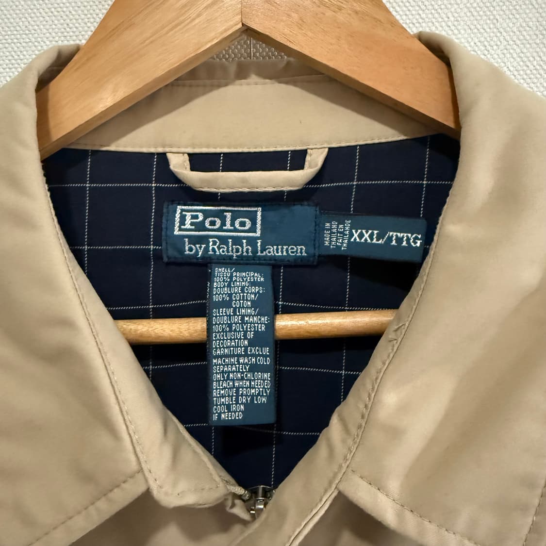 [XXL]폴로 스윙탑 자켓 베이지 상품이미지3