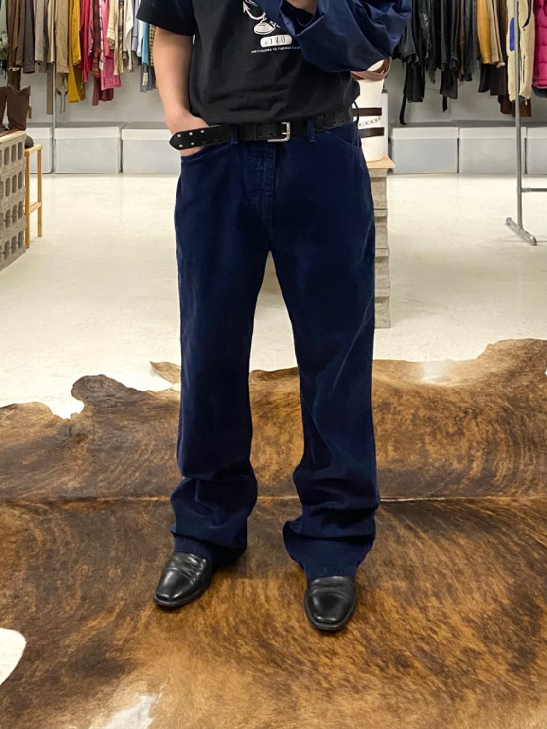 80's WRANGLER corduroy boots-cut pants 상품이미지2