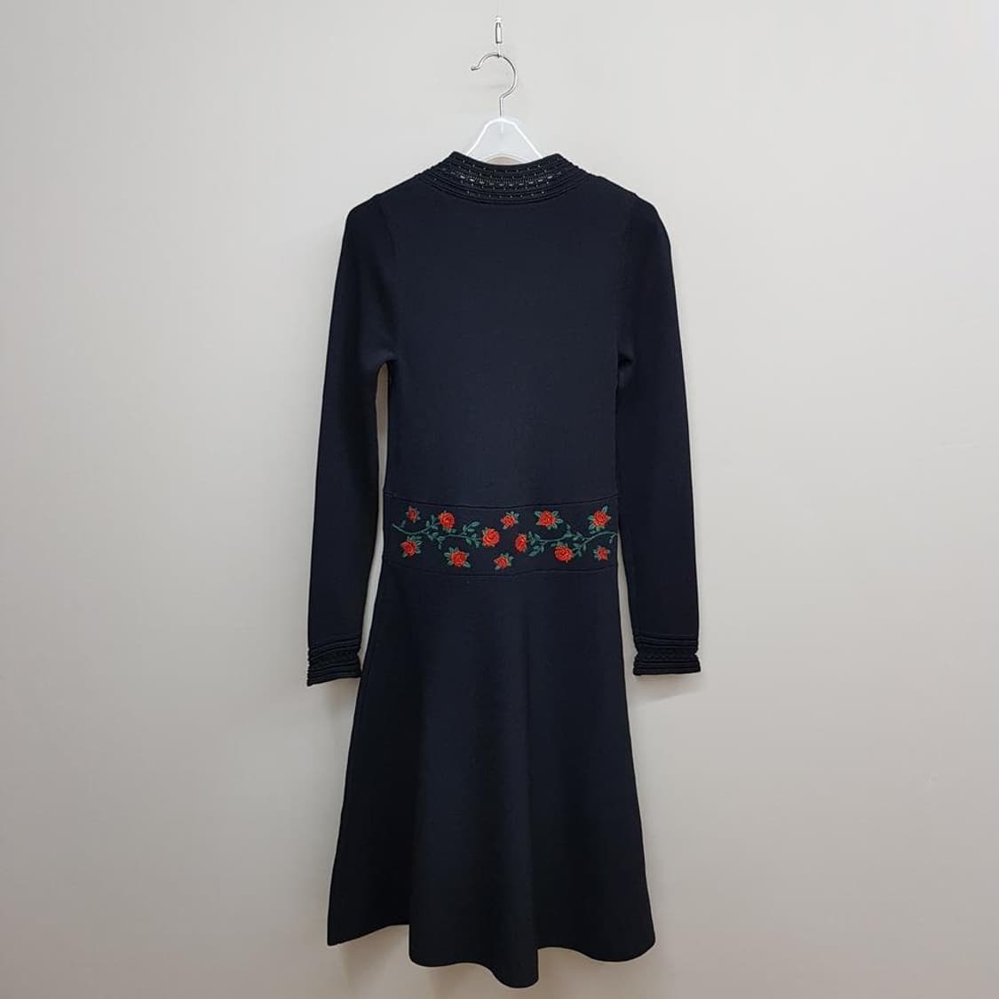 산드로 SANDRO 로즈 자수 롱원피스 1사이즈 상품이미지6