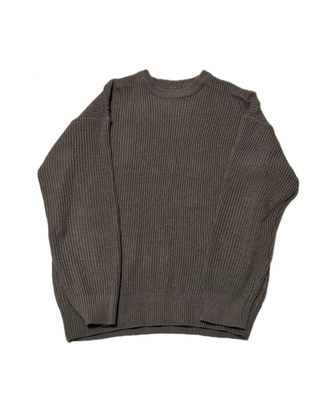 미니멀코드 라운드 니트 상품이미지1