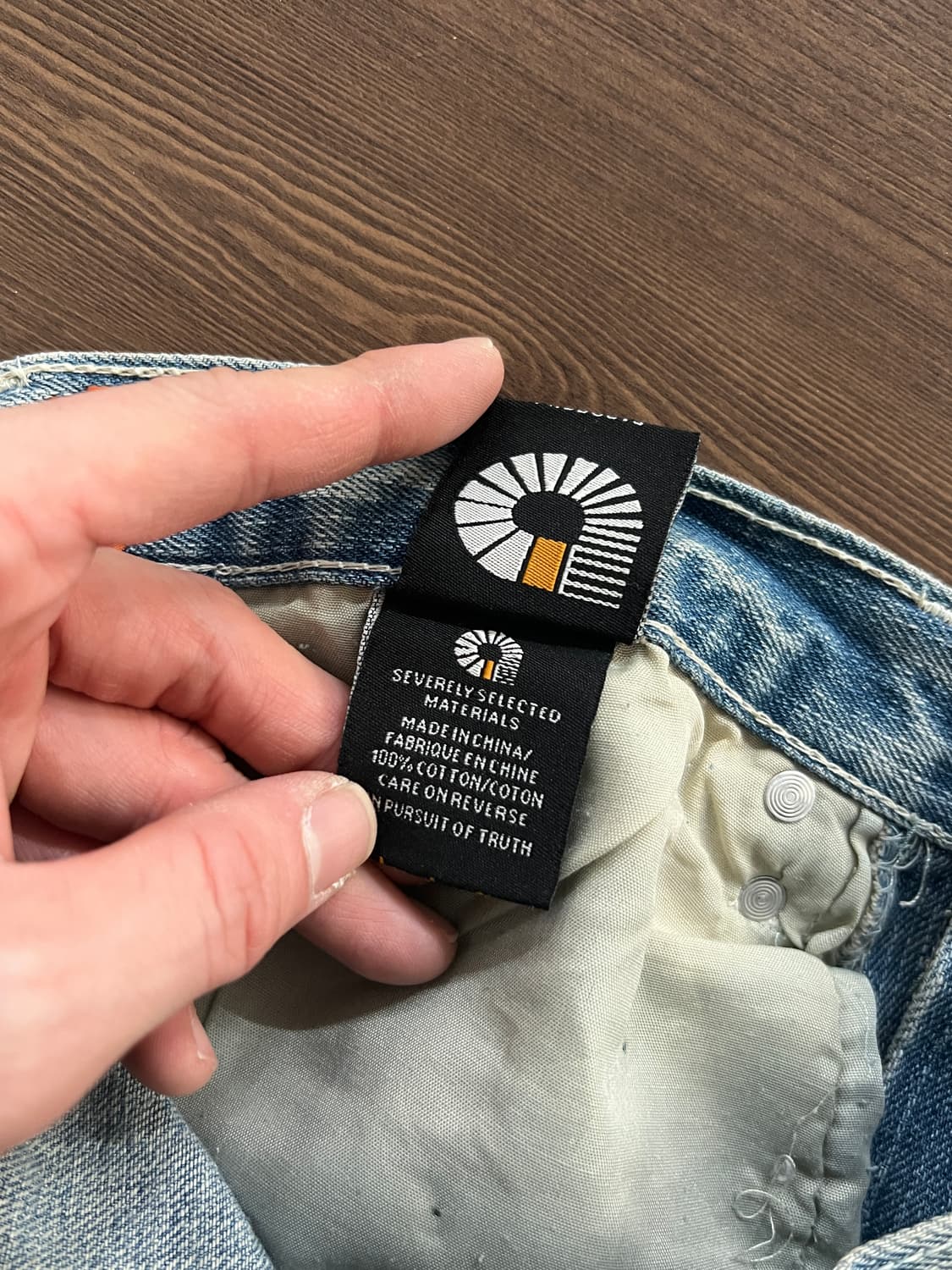 Akademiks 아카데믹 올드스쿨 프린팅 힙합 데님 팬츠 상품이미지8