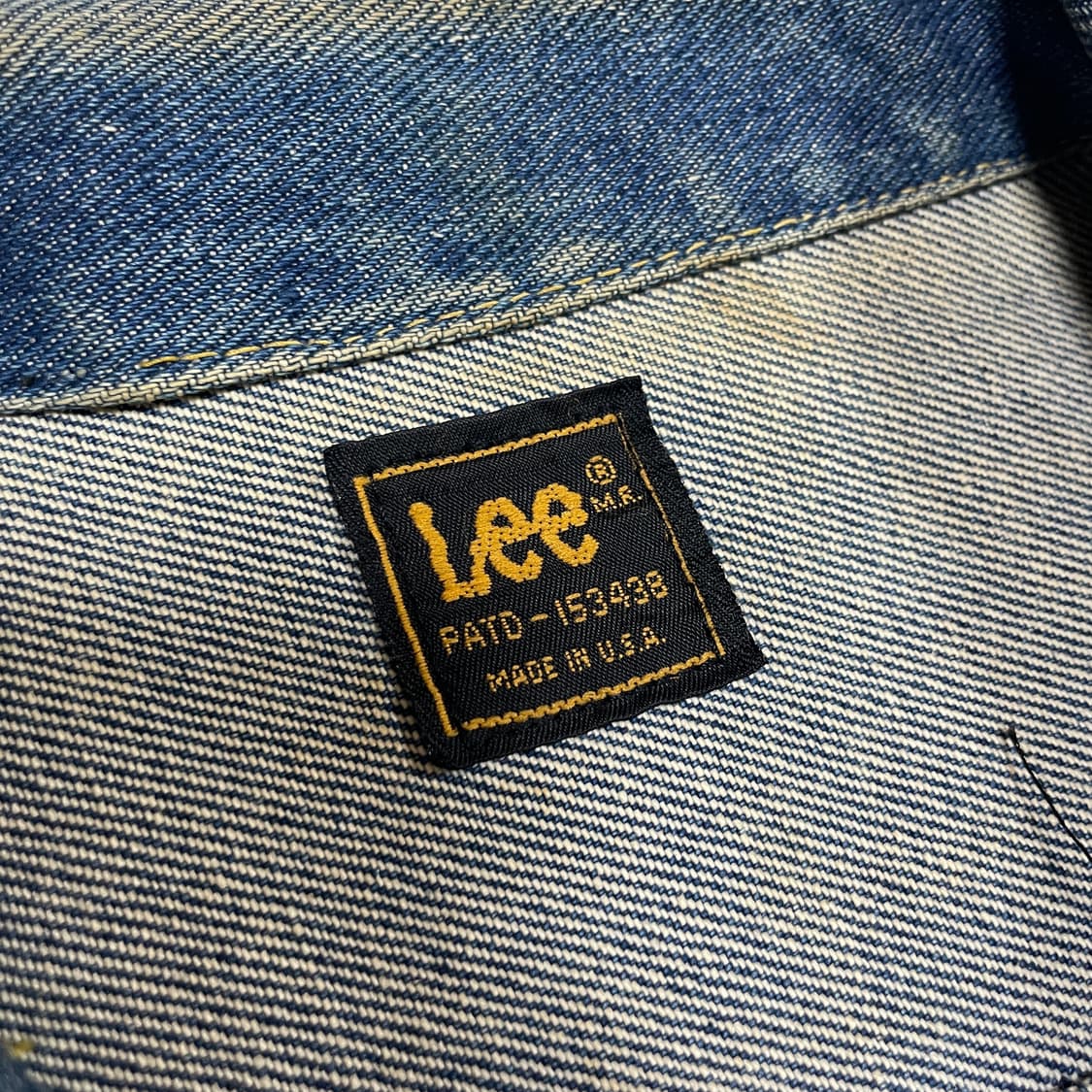 70년대 빈티지 미제 Lee 101j 데님자켓 상품이미지3