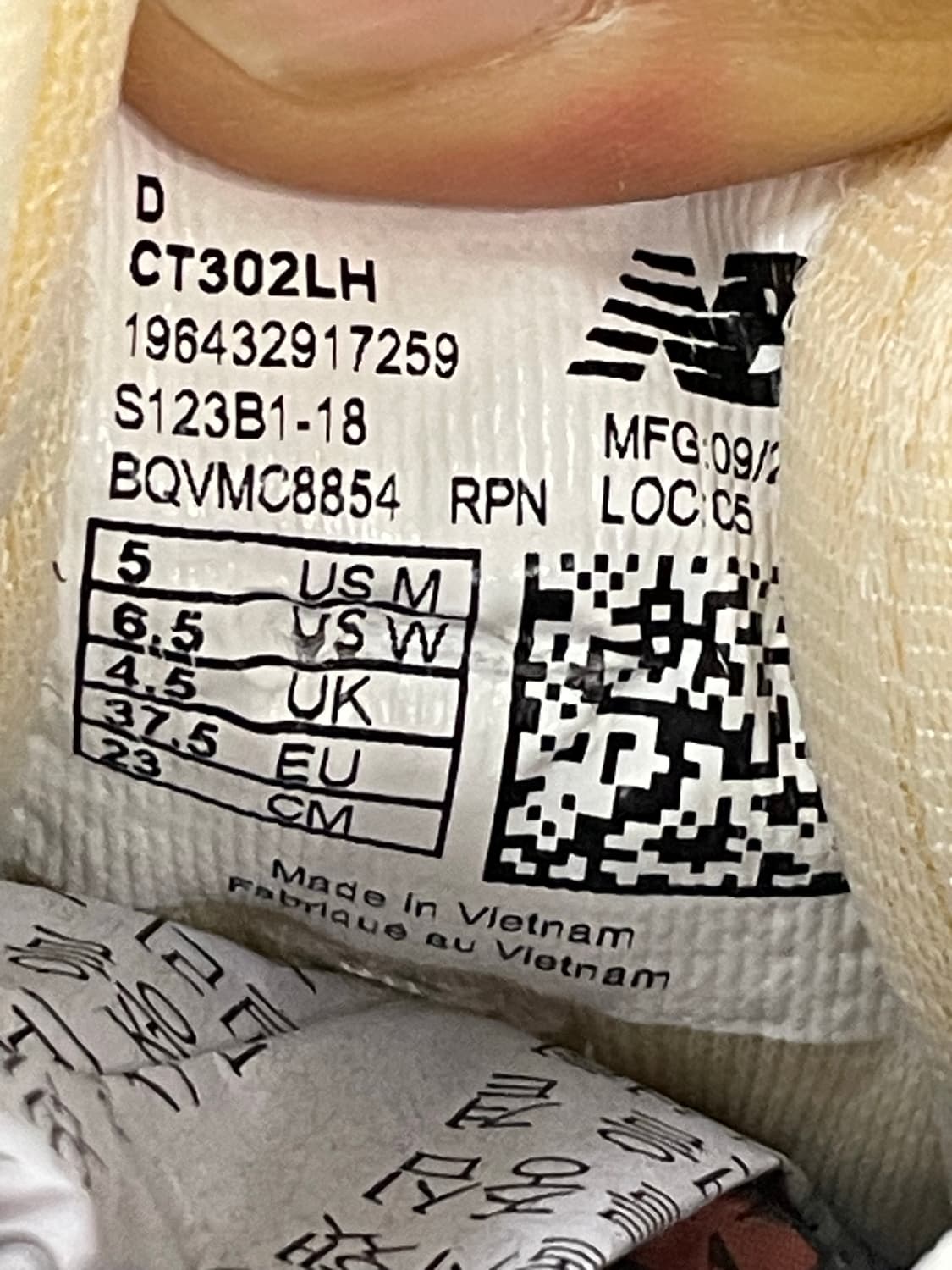 뉴발란스 CT302 화이트 트루 레드 230 (gr-4132) 상품이미지8