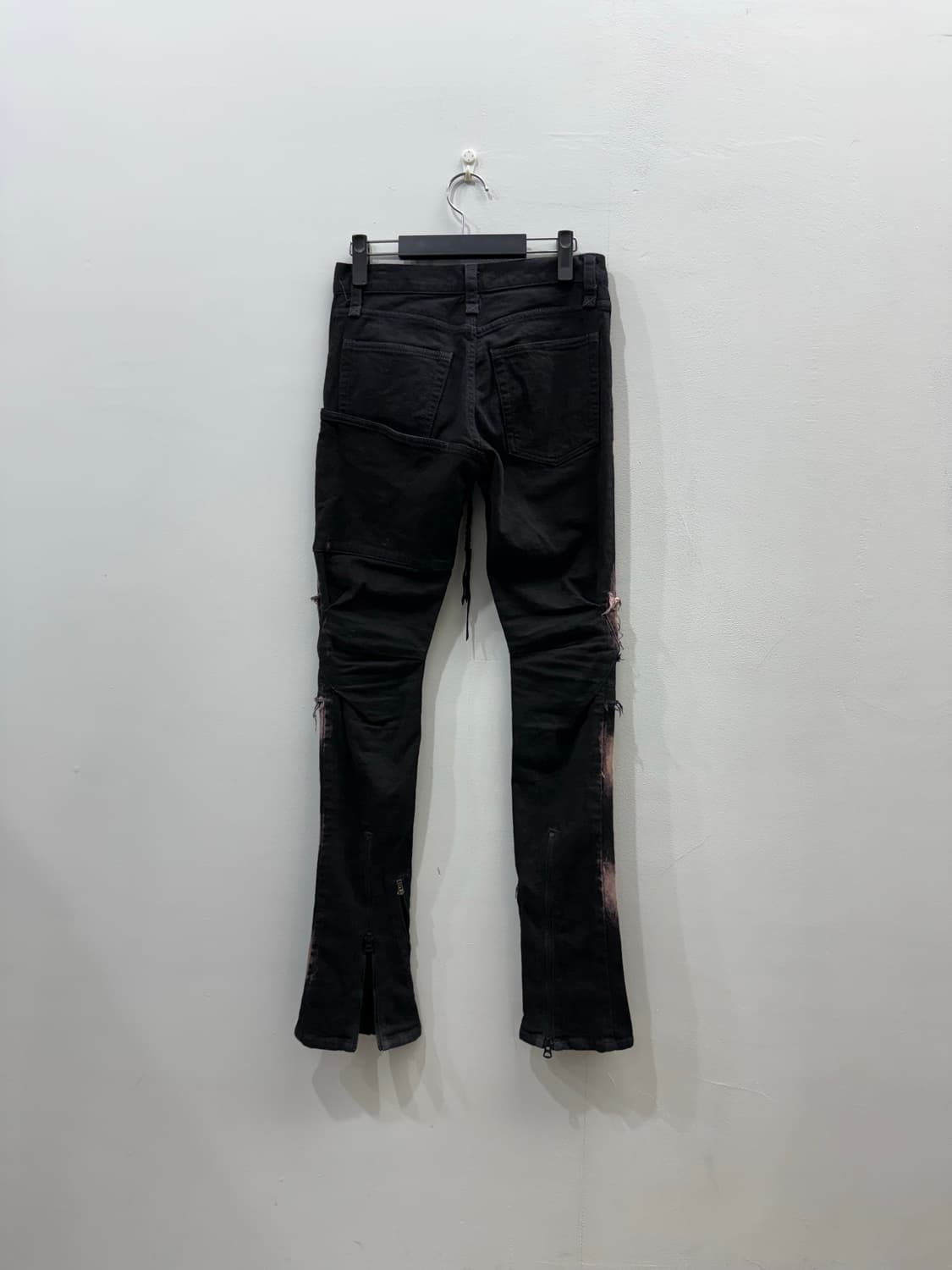 Ifsixwasnine 아카이브 지퍼 디테일 슬림 부츠컷 데님진 상품이미지2