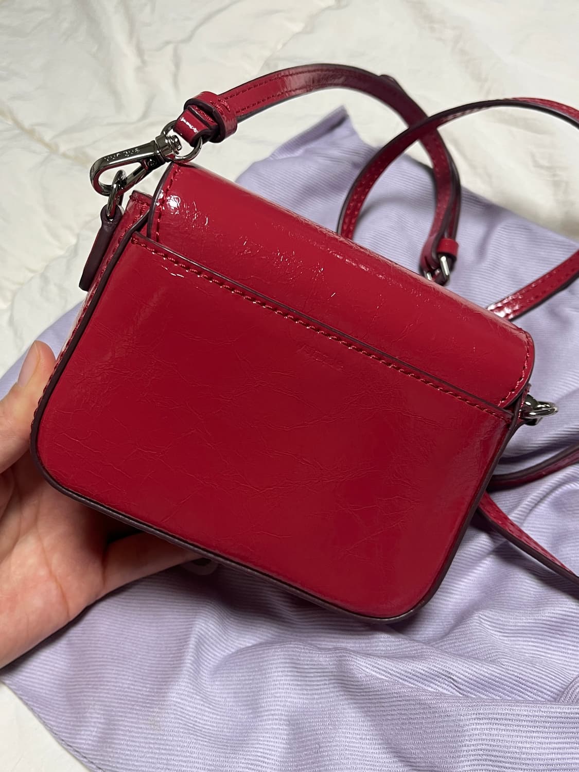 분크 오캄 룬 미니크로스백 레드 상품이미지4