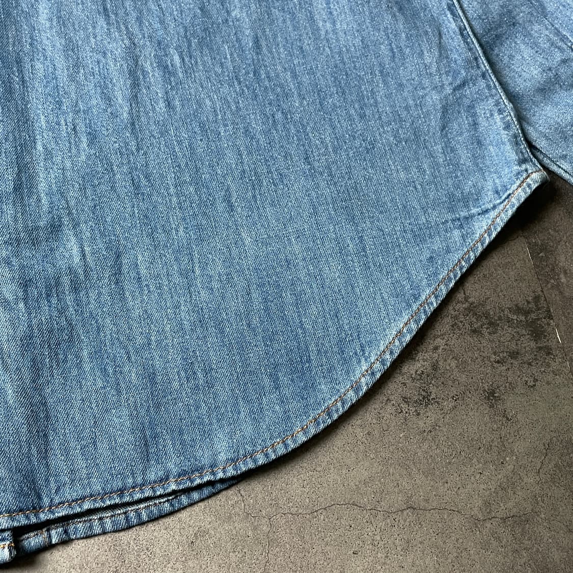 OLD NAVY 올드네이비 빈티지 데님 웨스턴 셔츠 A00737 상품이미지8