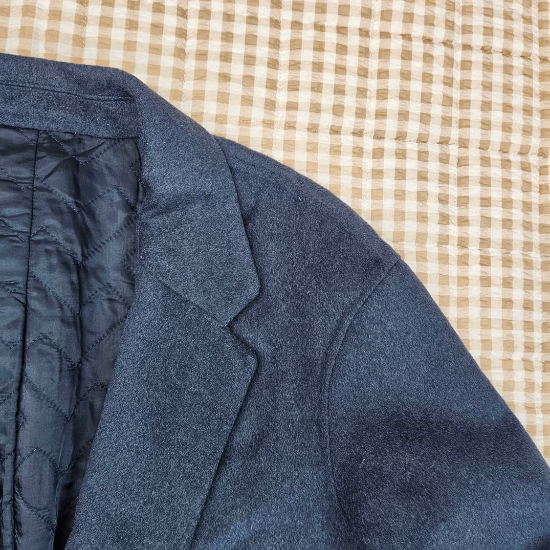 TNGT 핸드메이드 울 캐시미어 코트 남자100 상품이미지3