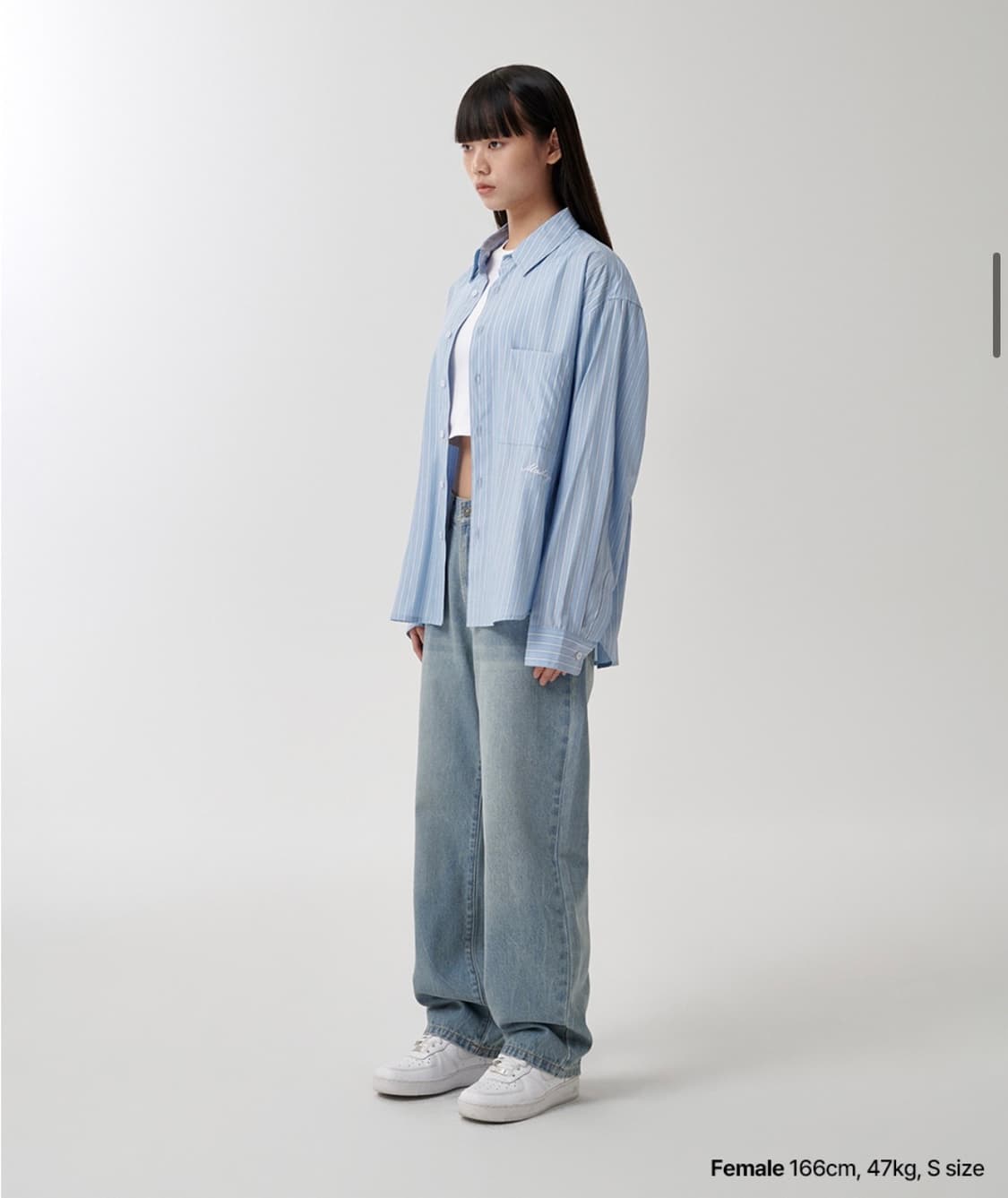 [새상품] 마하그리드 컴포트 스트라이프 셔츠  상품이미지2