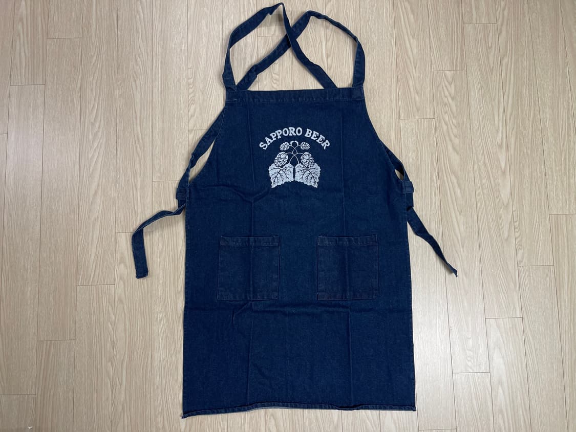 삿포로 비어 빈티지 앞치마 20번 90s OLD 상품이미지1