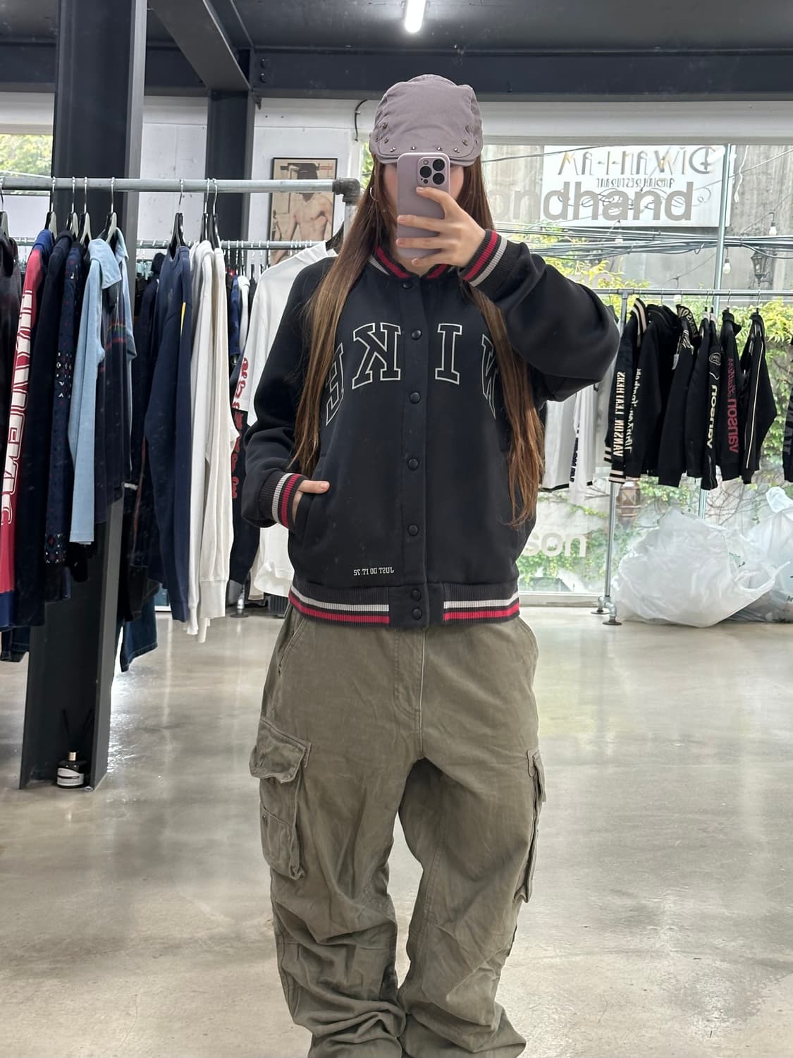 나이키 스웻 바시티자켓 상품이미지3