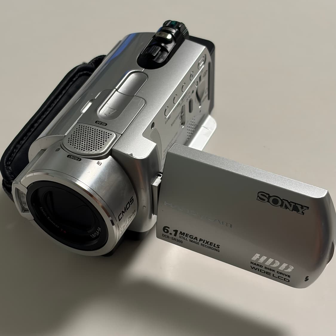 희귀)소니 Sony DCR-SR300 실버 빈티지 캠코더 상품이미지1