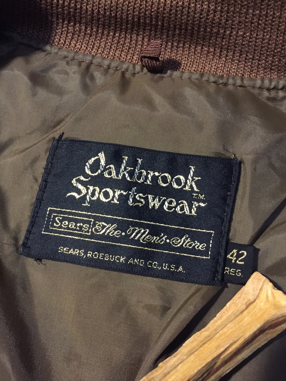 60‘s sears 디어스킨 레더자켓 상품이미지6