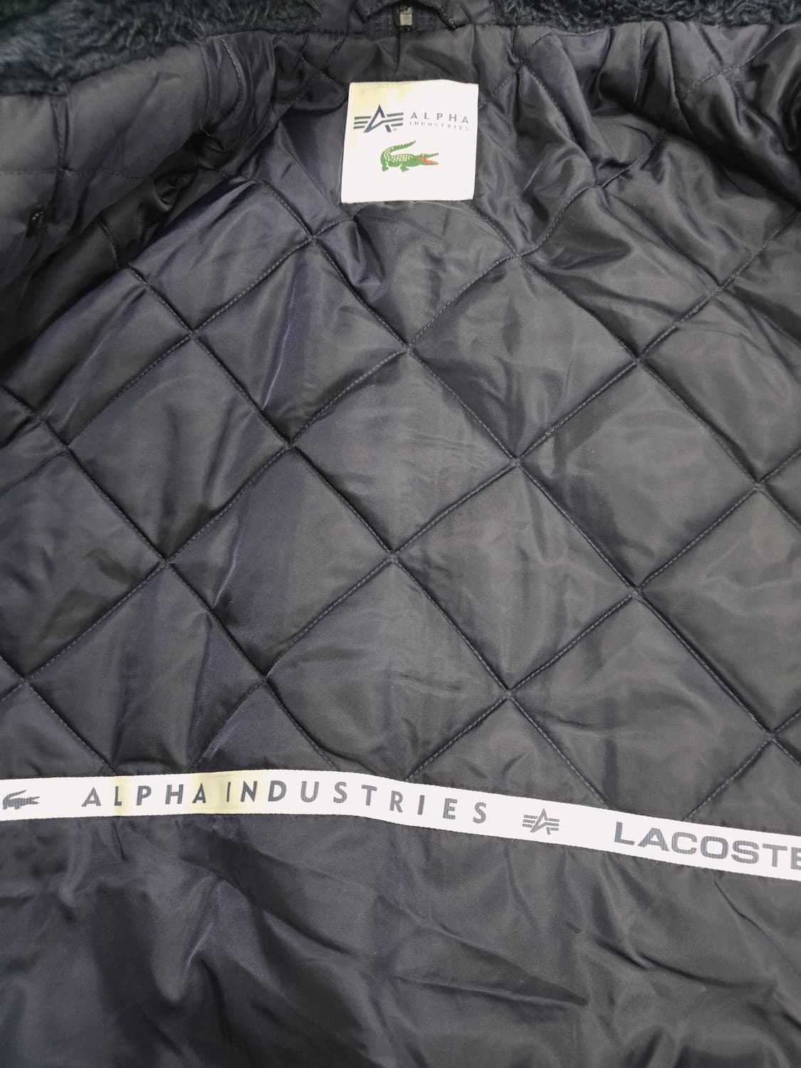 라코스테 x 알파인더스트리 콜라보 패딩 상품이미지8