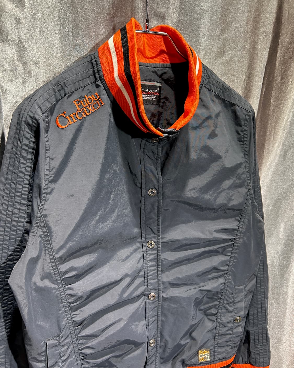 L FUBU 푸부 컬렉션 오렌지 라인 나일론 자켓 상품이미지5