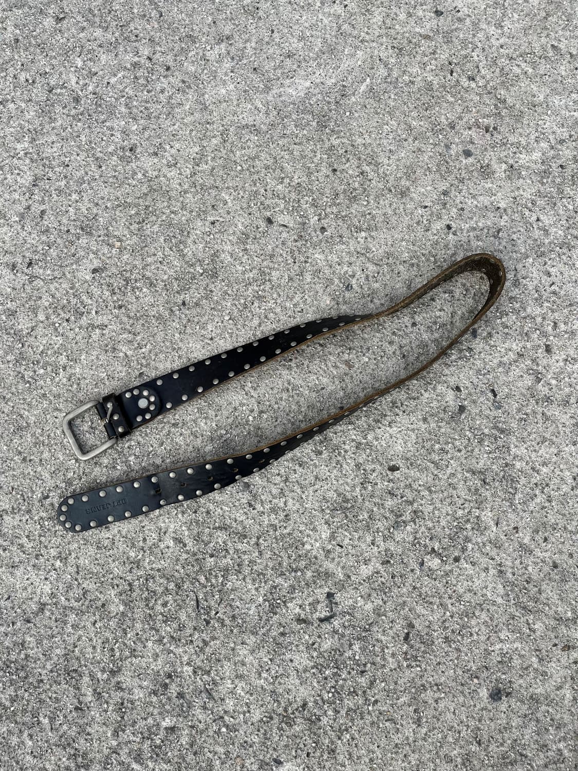 OPT JEANS  리얼레더 스터드 벨트 상품이미지2