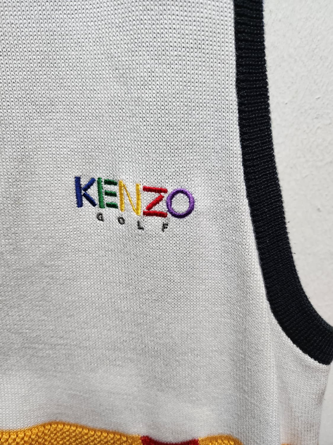 KENZO 컬러블록 니트 베스트 상품이미지4