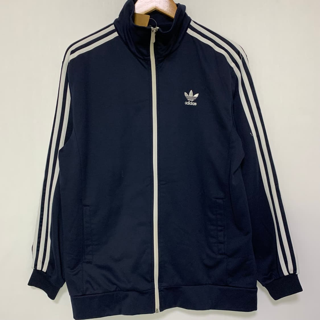 아디다스 빈티지 져지 트랙탑 네이비 y2k 남녀공용 상품이미지2