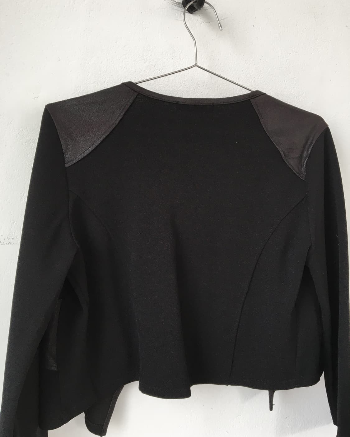 Patch point open cardigan 상품이미지5