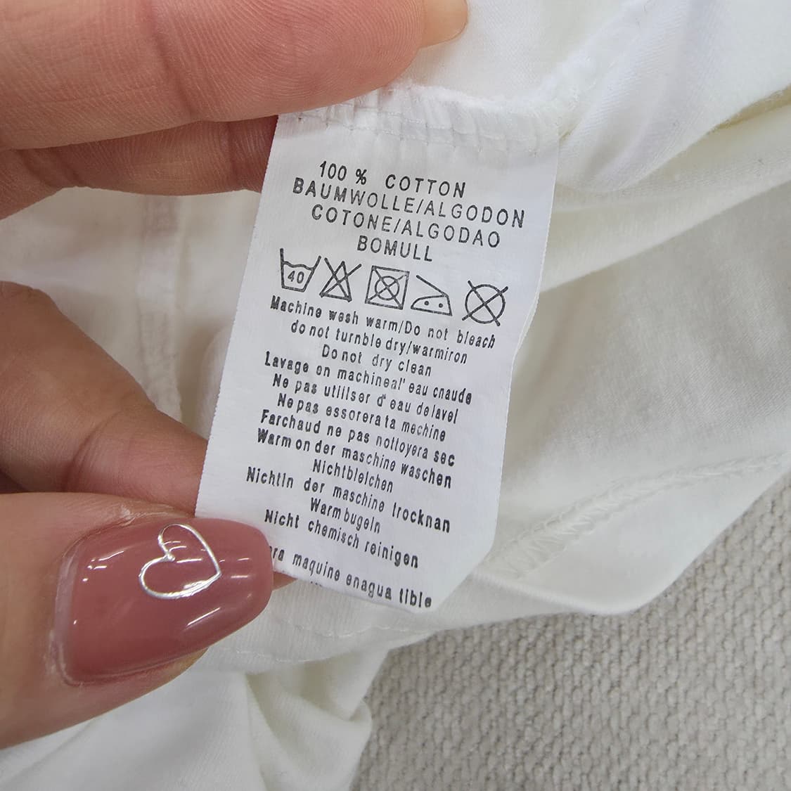 [실측확인] 남성 로고 긴팔티 1230J 상품이미지6