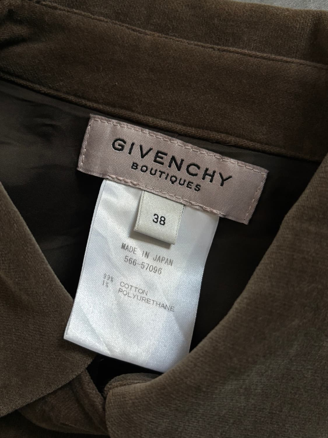 Givenchy 지방시 90‘s 브라운 더블 브레스티드 자켓 상품이미지4