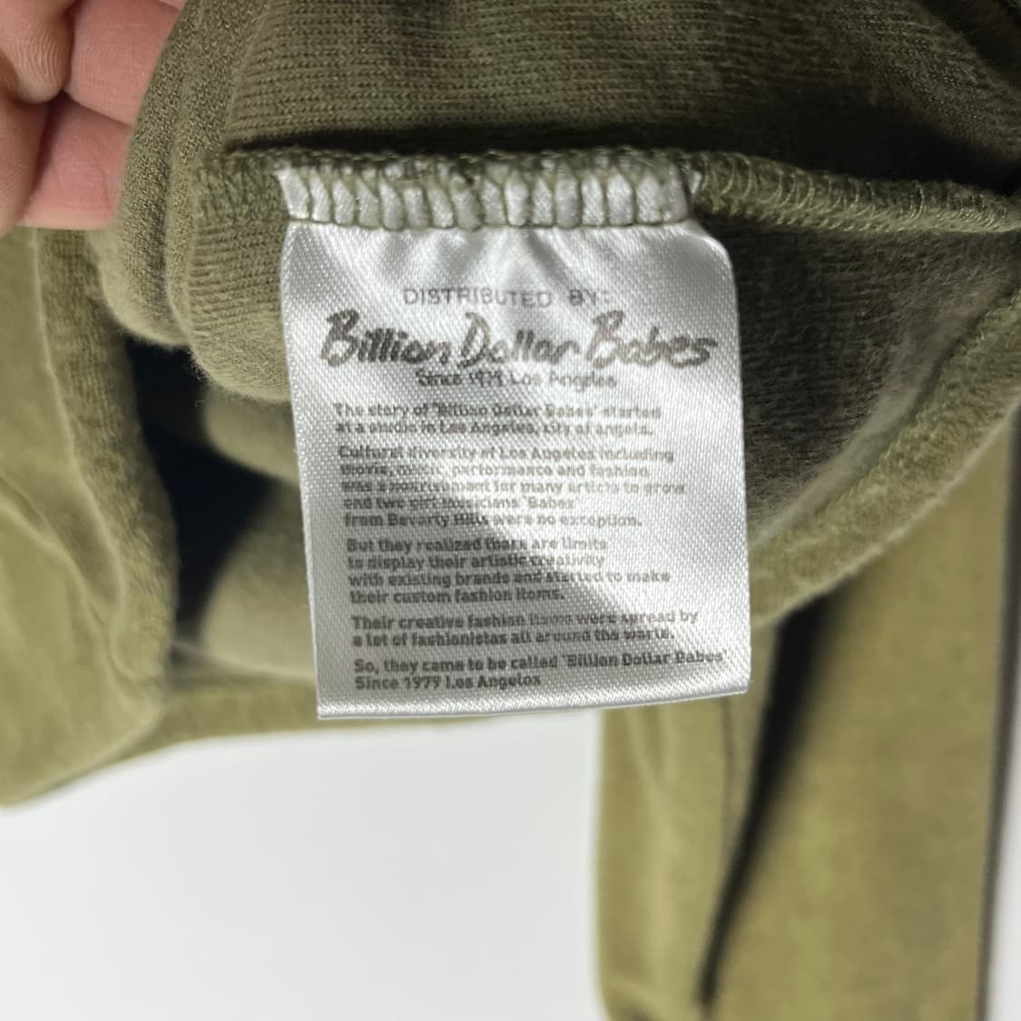 [Billion Dollar Babes] 벨벳 크롭 후드집업 상품이미지5