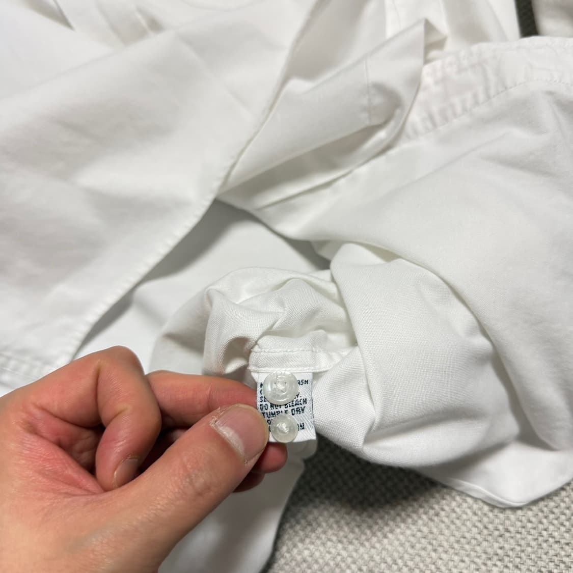 폴로 랄프로렌 화이트 옥스포드 셔츠 상품이미지3