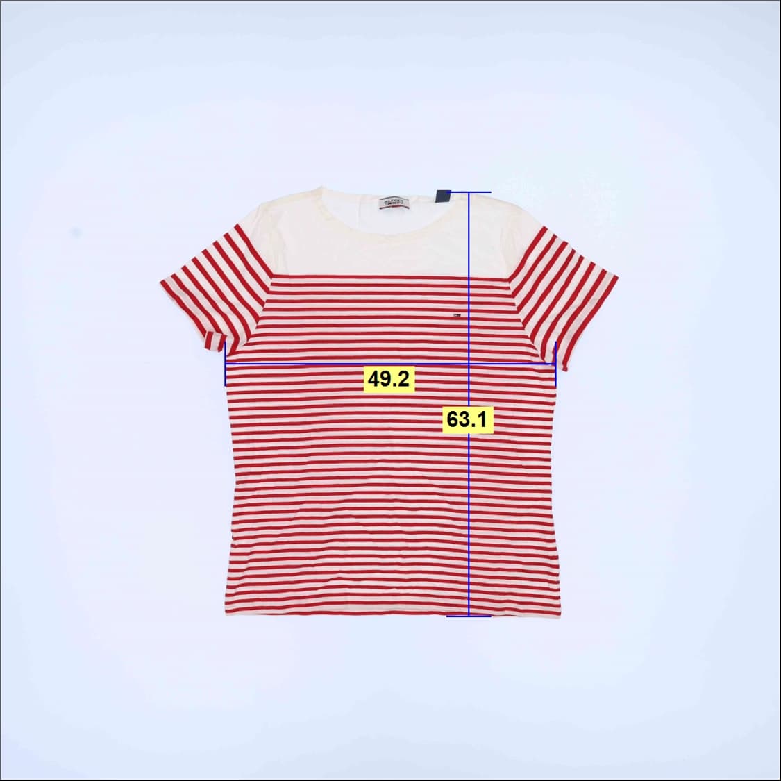 M 타미힐피거 여성 반팔 티셔츠 0407M 상품이미지5