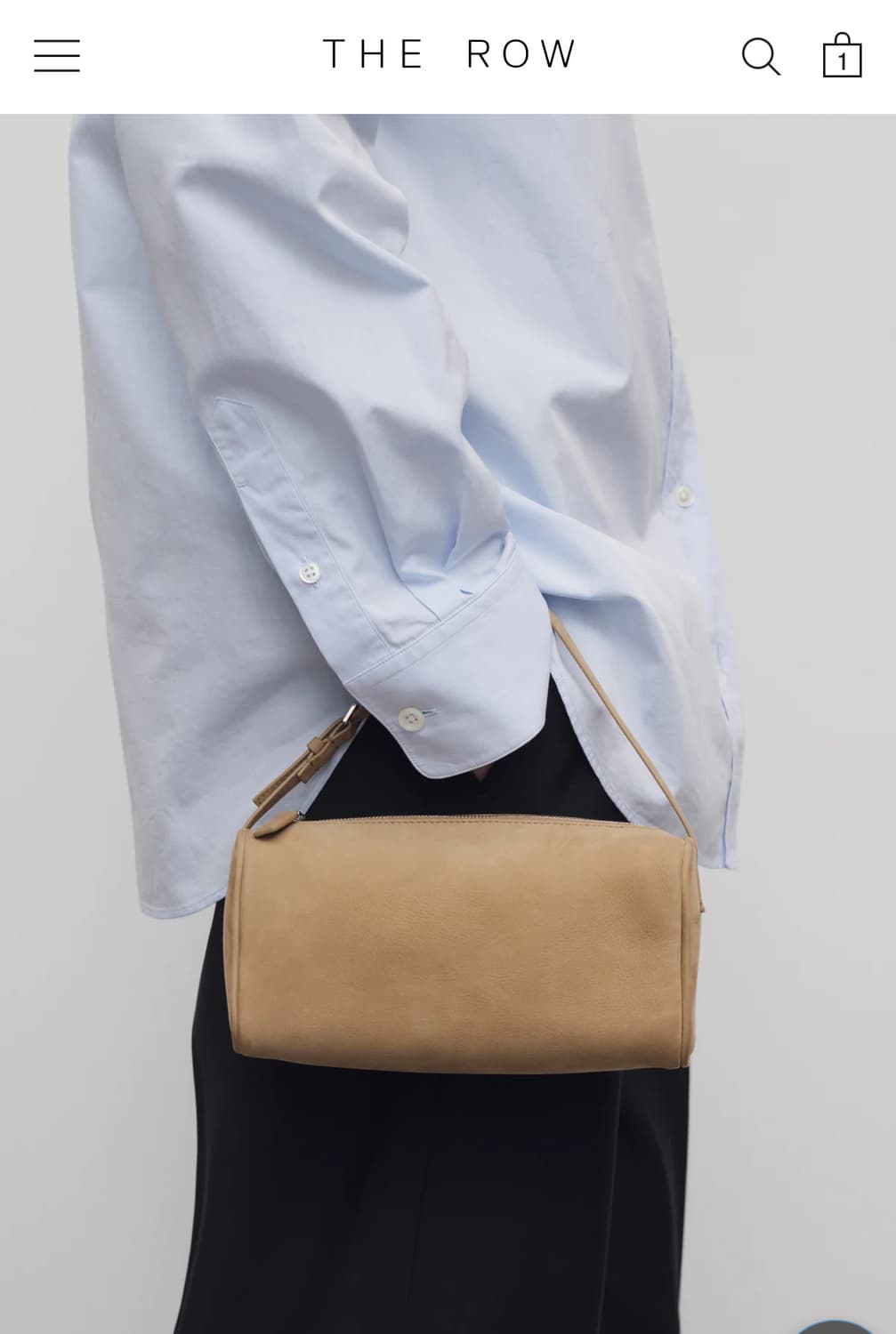 더로우 90s 백 누벅 샌드컬러 새상품 상품이미지4