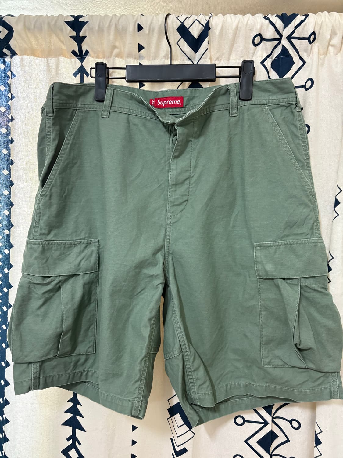 슈프림 카고 쇼츠 올리브 상품이미지3