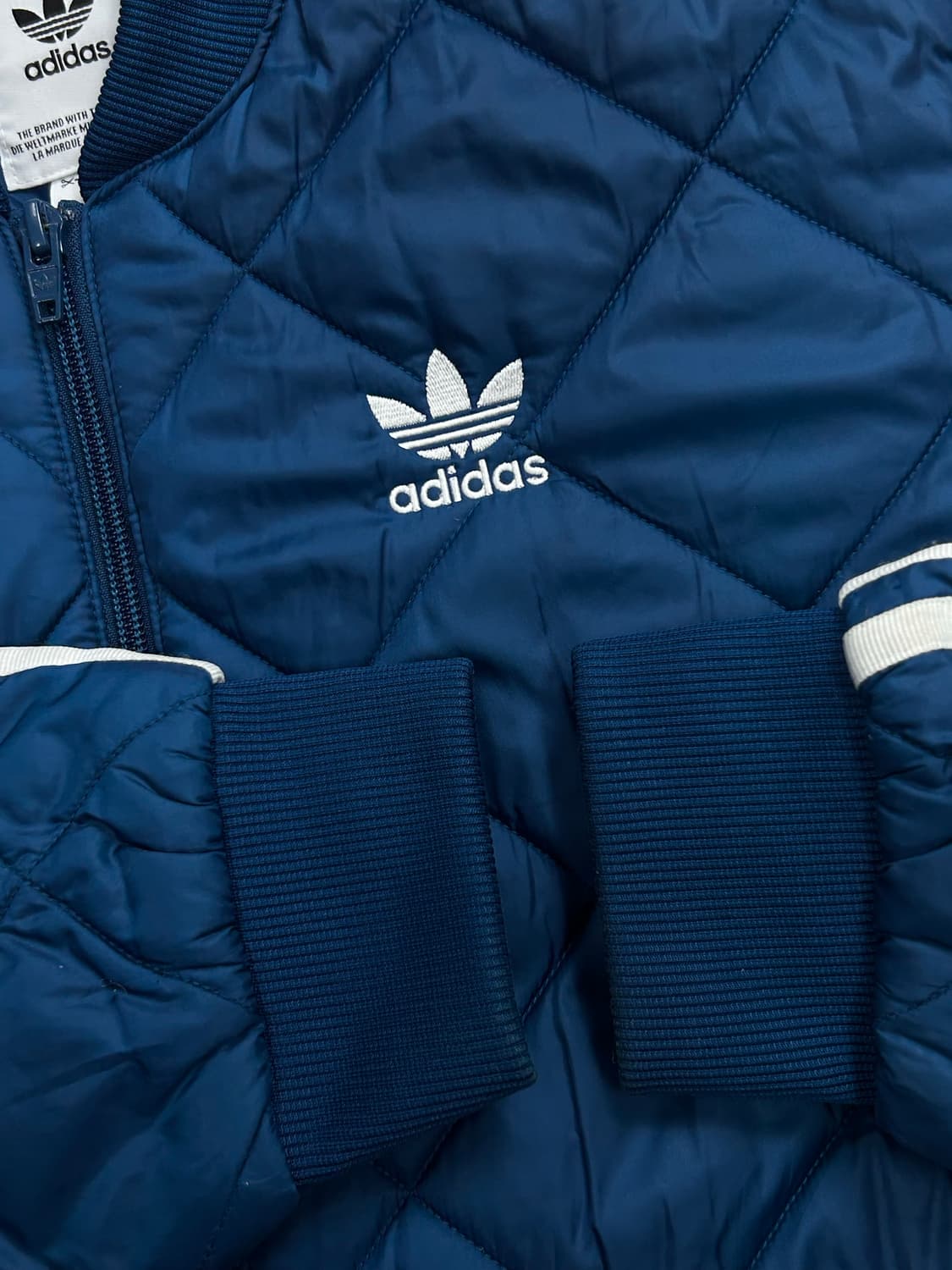 아디다스 슈퍼스타 퀄팅 경량 패딩 S 상품이미지6